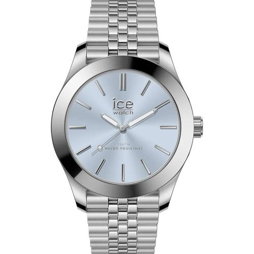 Ice Watch Analog 'Ice Steel - Silver Light Blue' Damen Uhr (Small) 024744