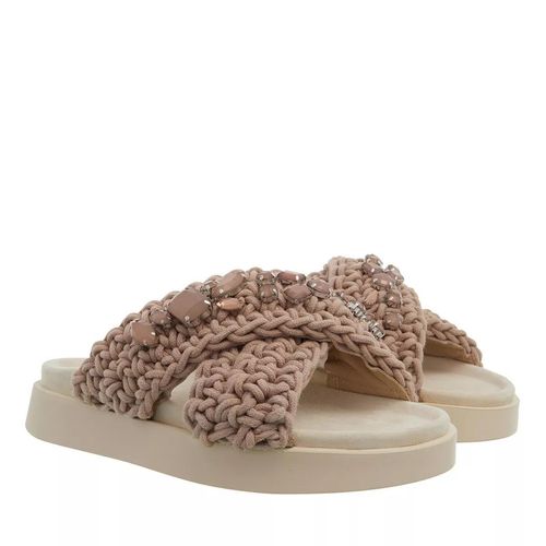 INUIKII Slipper & Pantoletten - Woven Stones - Gr. 38 (EU) - in Taupe - für Damen Image