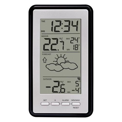 Wetterstation WS9130 mit Vorhersage der Wetterlage, sowie Innen- und Außentemperatur