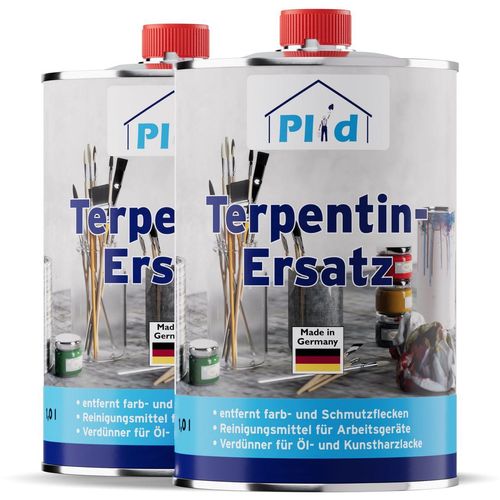 Terpentinersatz 2L / Pinselreiniger Reiniger, Verdünner Ölfarbe Kunstharzlacke