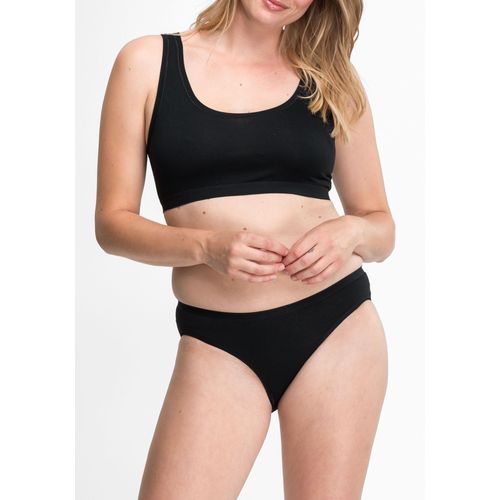 Bustier SPEIDEL, Damen, Gr. 38, N-Gr, schwarz, Obermaterial: 92% Baumwolle, 8% Elasthan, unifarben, matt, casual, BHs, keine störenden Seitennähte