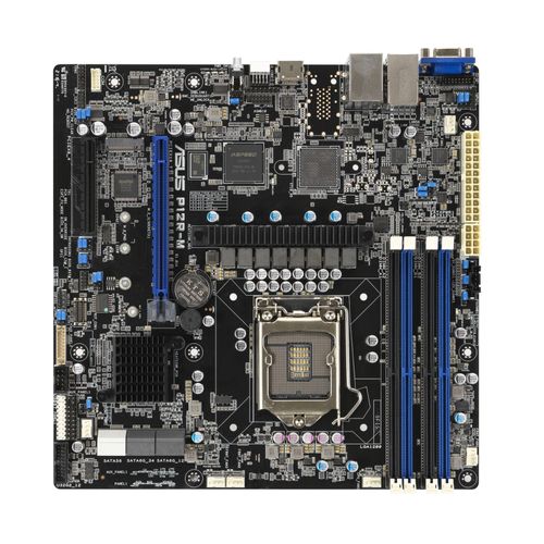 ASUS Mainboard "P12R-M", eh13, B:28,10cm H:7,80cm T:34,10cm, Mainboards