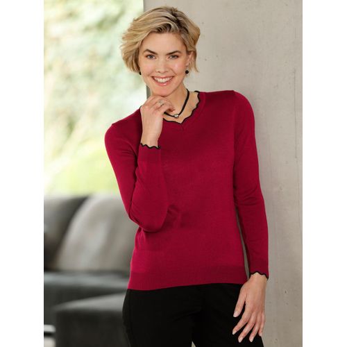 V-Ausschnitt-Pullover CLASSIC BASICS 
