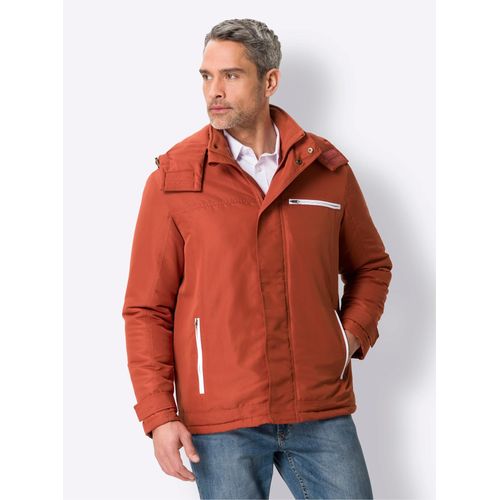 Funktionsjacke CLASSIC, Herren, Gr. 46, rot (rostrot), 100% Polyester, Wattierung:100% Polyester, unifarben, Langarm, Jacken