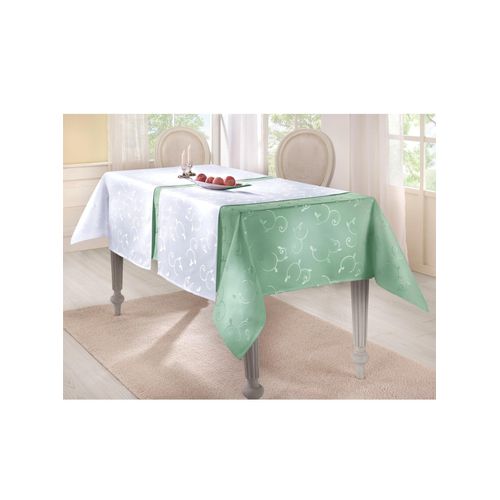 Tischdecke DOHLE & MENK Gr. 3, weiß, B:110cm L:160cm, Tischdecken
