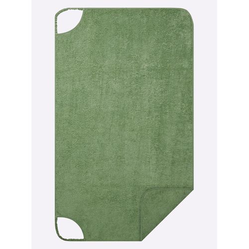 Badetuch WÄSCHEPUR Gr. 1, grün (eucalyptus), Gr. 38-40,, 100% Baumwolle, Handtücher (Packung)