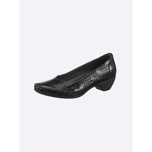 Pumps CASUAL LOOKS, Damen, Gr. 36, schwarz, Lackleder, feminin, Schuhe