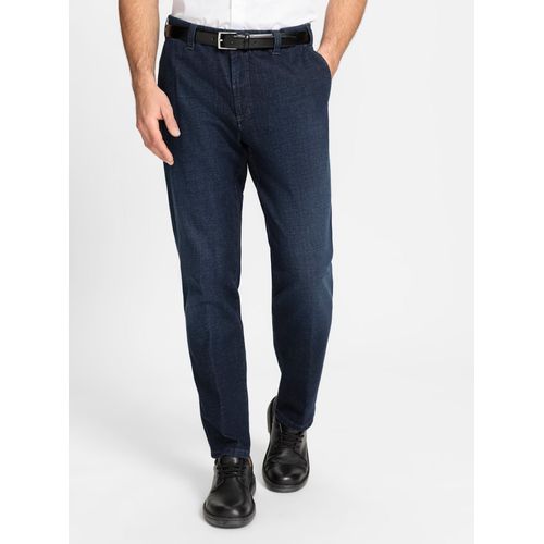 Bequeme Jeans BRÜHL, Herren, Gr. 30, Unterbauchgrößen, blau (dunkelblau denim), 88% Baumwolle, 10% Polyester, 2% Elasthan, unifarben, lang, Jeans