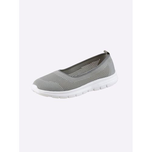 Ballerina ANDREA CONTI, Damen, Gr. 40, grau, Textil, modisch, Schuhe