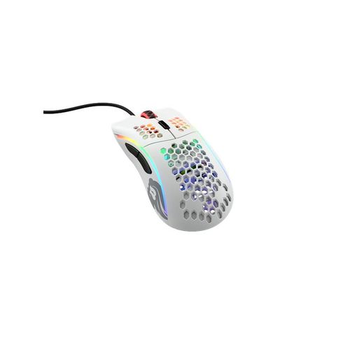 Glorious Model D - Matt Weiß - Gaming Maus (Weiß mit RGB Licht)