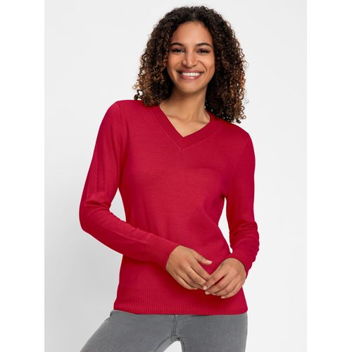 V-Ausschnitt-Pullover CASUAL LOOKS 