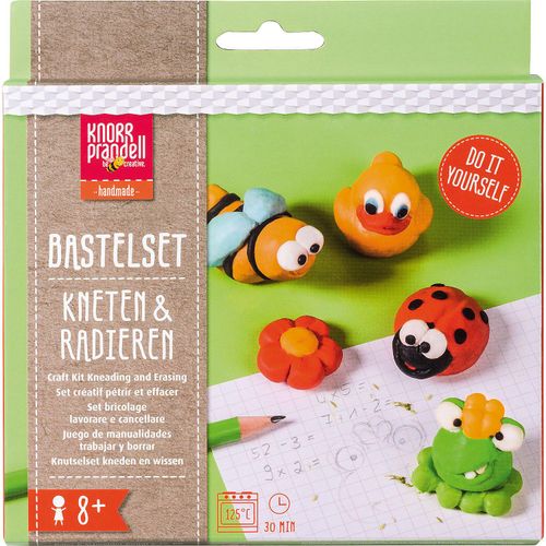 Bastel-Set Kneten & Radieren "Summertime", 5 Radiergummis