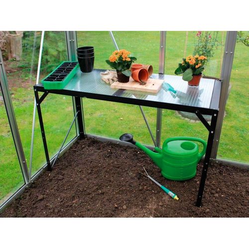 Pflanztisch VITAVIA, schwarz, B:121cm H:76cm T:54cm, Tische, BxTxH: 121x54x76cm