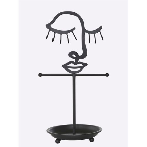 Badaccessoire-Set HEINE HOME, schwarz, Chrom, Badaccessoires-Sets