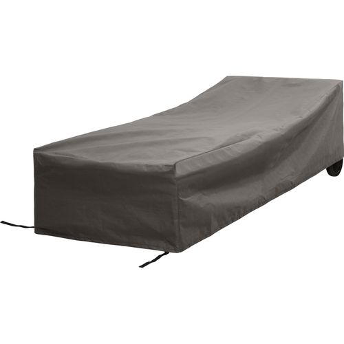Gartenmöbel-Schutzhülle BEST, grau (anthrazit), B:200cm H:40cm L:200cm, Polyester, Planen, für Sonnenliegen 200x75x40 cm