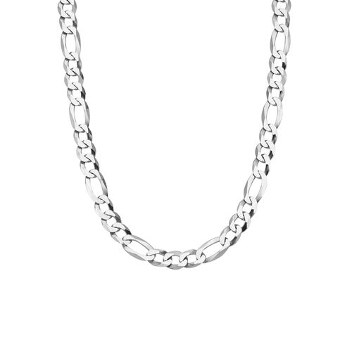 Collier LADY, silber (silber 925), Halsketten, Damen, 21, Silber 925 (Sterlingsilber), L: 21cm
