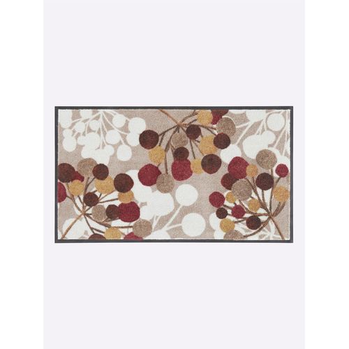 Fußmatte HEINE HOME Gr. 2, bunt (beige, braun, gemustert), B:50cm H:7mm L:70cm, Polyamid, Kunstfaser, Teppiche