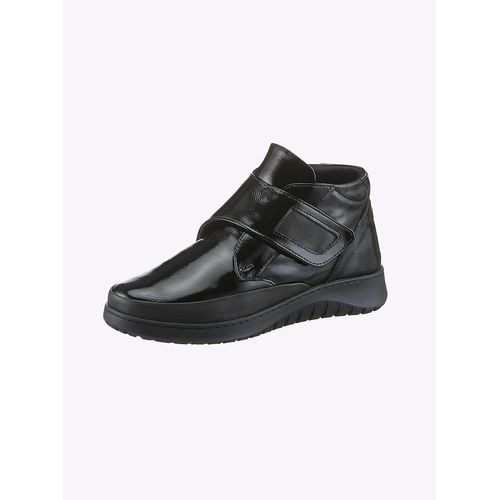 Stiefelette CASUAL LOOKS, Damen, Gr. 36, schwarz, Lackleder, feminin, Schuhe