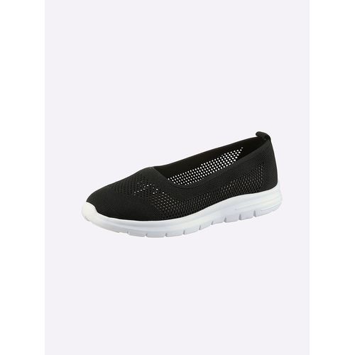Ballerina ANDREA CONTI, Damen, Gr. 42, schwarz, Textil, modisch, Schuhe