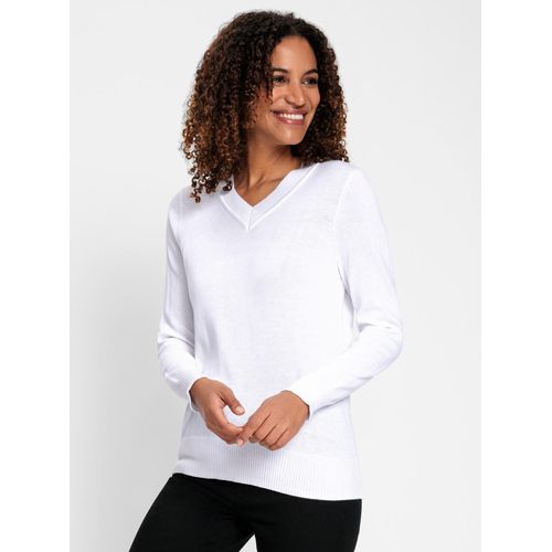 V-Ausschnitt-Pullover CASUAL LOOKS 