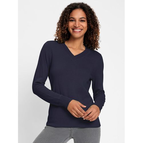V-Ausschnitt-Pullover CASUAL LOOKS 