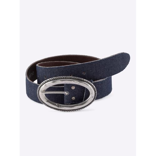 Taillengürtel HEINE, Damen, Gr. 75, blau (jeansblau), Gürtel