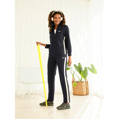 Sportanzug CATAMARAN, Damen, Gr. 44/46, schwarz, 60% Baumwolle, 40% Polyester, Sportanzüge