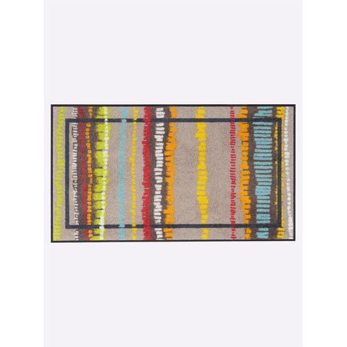 Fußmatte HEINE HOME Gr. 3, bunt (taupe, bunt), B:60cm H:7mm L:80cm, Polyamid, Kunstfaser, Teppiche