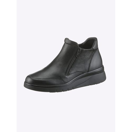 Stiefelette CASUAL LOOKS, Damen, Gr. 39, schwarz, Glattleder, sportlich, Schuhe