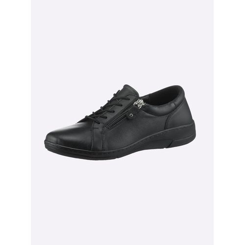 Schnürschuh ANDREA CONTI, Damen, Gr. 41, schwarz, Glattleder, Rindsleder, Schuhe