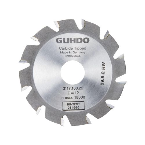 GUHDO LAMELLEN-Nutfraeser HW 100X4,0X22 mm Z6 (3117.101.22)