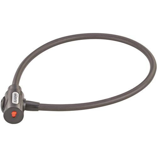 Kabelschloss PROPHETE "Kabelschloss", schwarz, SicherheitsschlösserL:80cm Ø:12mm, L:80cm Ø:12mm