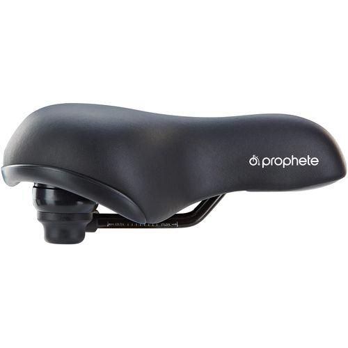 Fahrradsattel PROPHETE, schwarz, Fahrradsättel, B/H/L: 150mm x 110mm x 350mm, B:150mm H:110mm L:350mm