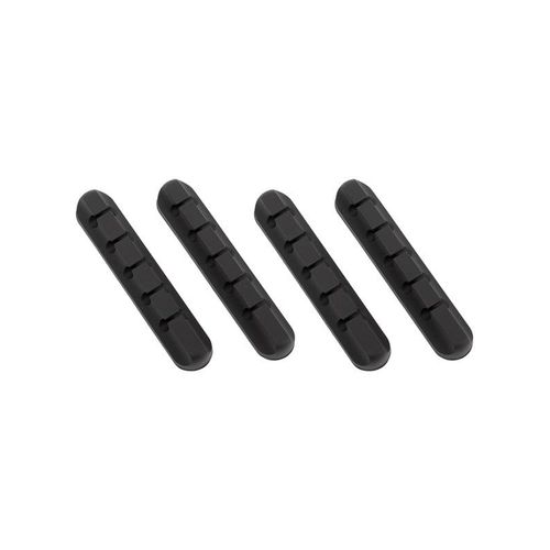 DUTZO Kabelhalter - 5 loch - 4 pack - Schwarz