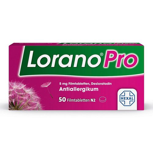 Lorano®Pro bei Allergie – Für alle Heuschnupfen-Symptome 50 St