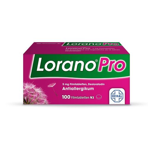 Lorano®Pro bei Allergie – Für alle Heuschnupfen-Symptome 100 St