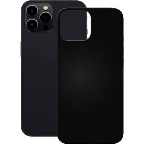 PEDEA Backcover "Soft TPU Case - iPhone 14 Pro", schwarz, B:14cm H:5cm T:24cm, Hüllen, Handyhülle, Schutzhülle