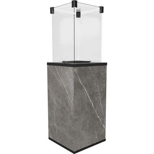 Terrassenheizer Patio Quarzsinter Naturali Grey manuelle Steuerung 8,2kW