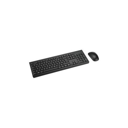Kensington KM270 EQ Tastatur-Maus-Set kabellos schwarz
