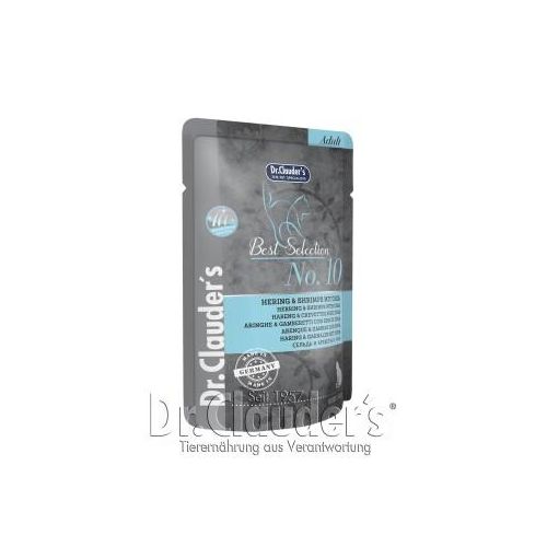 Dr. Clauder's Best Selection No 10 Hering & Shrimps mit Chia