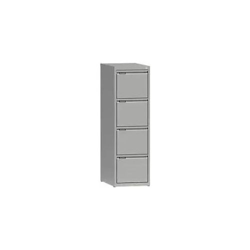 Metall Aktenschrank 4 Schübe 405 x 623 x 1.320 mm Grau