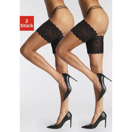 VIVANCE Strumpfband schwarz Gr. 56/58 für Damen