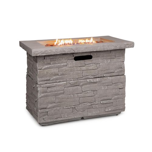 Anafi Gas-Feuerstelle 40.000BTU/13kW Abdeckung Edelstahlbrenner