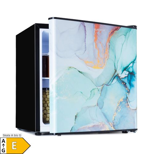 CoolArt 45L Mini-Kühlschrank EEK E Gefrierfach 1,5l Designtür