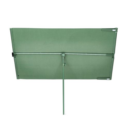 blumfeldt Bayonne Sonnenschirm 130 x 180 cm Polyester UV 50 Solar LED Grün