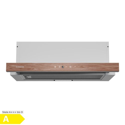 ZenFusion Dunstabzugshaube 400 m³/h Luftdurchsatz EEK A Abluft/Umluft 3 Stufen leise Weiß