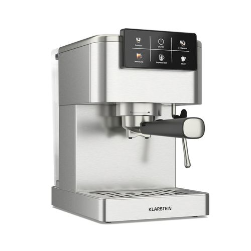 SteelPresso Touch Siebträgermaschine Touch-Display 20 bar Edelstahl