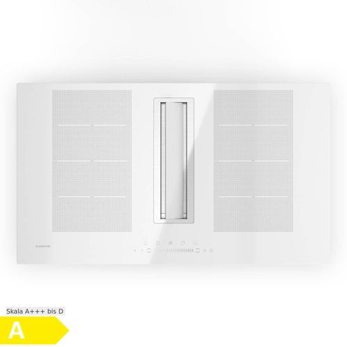 Chef-Fusion Down Air System 2-in-1 Induktionskochfeld + Abzugshaube leistungsstark 7200 W Weiß