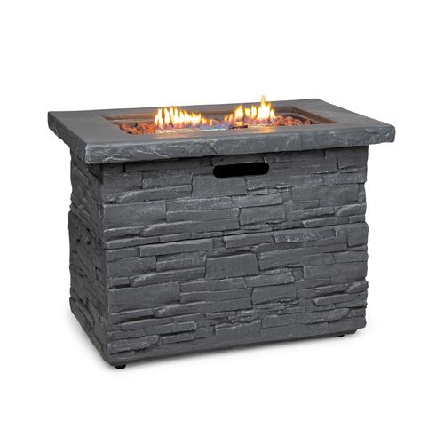 Anafi Gas-Feuerstelle 40.000BTU/13kW Abdeckung Edelstahlbrenner