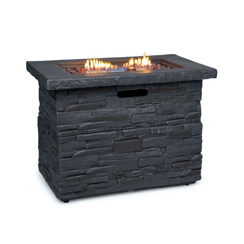 Anafi Gas-Feuerstelle 40.000BTU/13kW Abdeckung Edelstahlbrenner